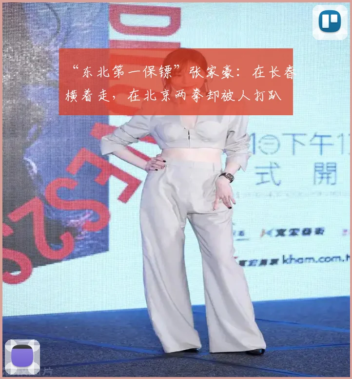 “东北第一保镖”张家豪:在长春横着走,在北京两拳却被人打趴
