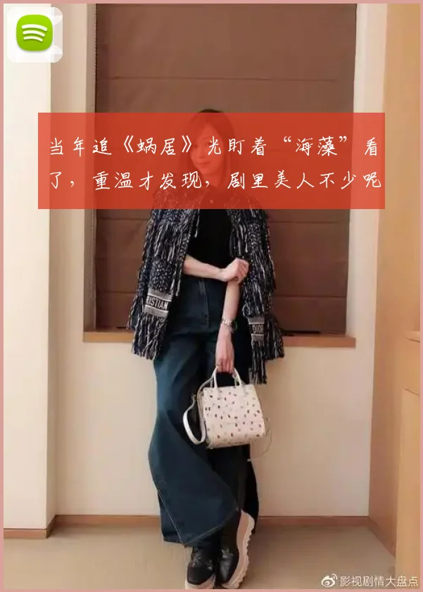 当年追《蜗居》光盯着“海藻”看了,重温才发现,剧里美人不少呢