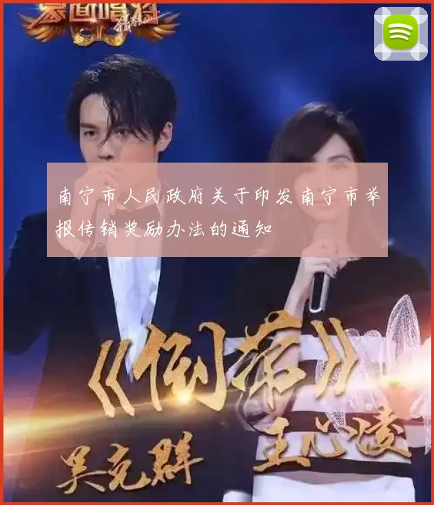 南宁市人民政府关于印发南宁市举报传销奖励办法的通知