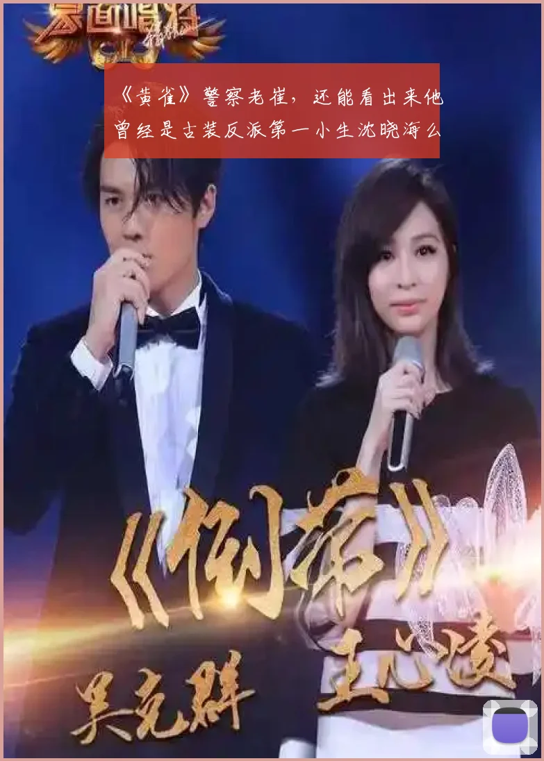 《黄雀》警察老崔,还能看出来他曾经是古装反派第一小生沈晓海么