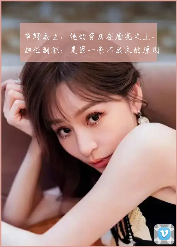 华野成立,他的资历在唐亮之上,担任副职,是因一条不成文的原则